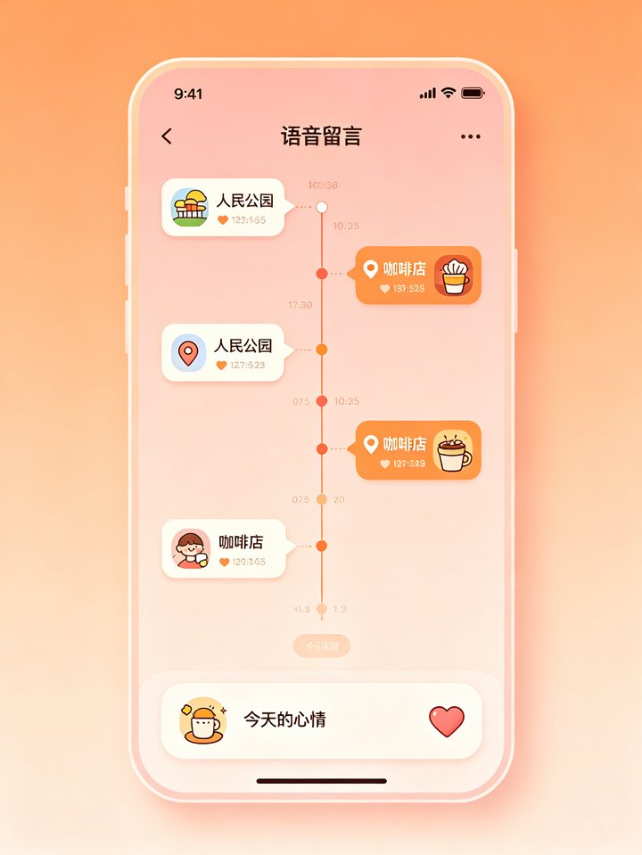 半糖ai语音留言许愿互动功能界面